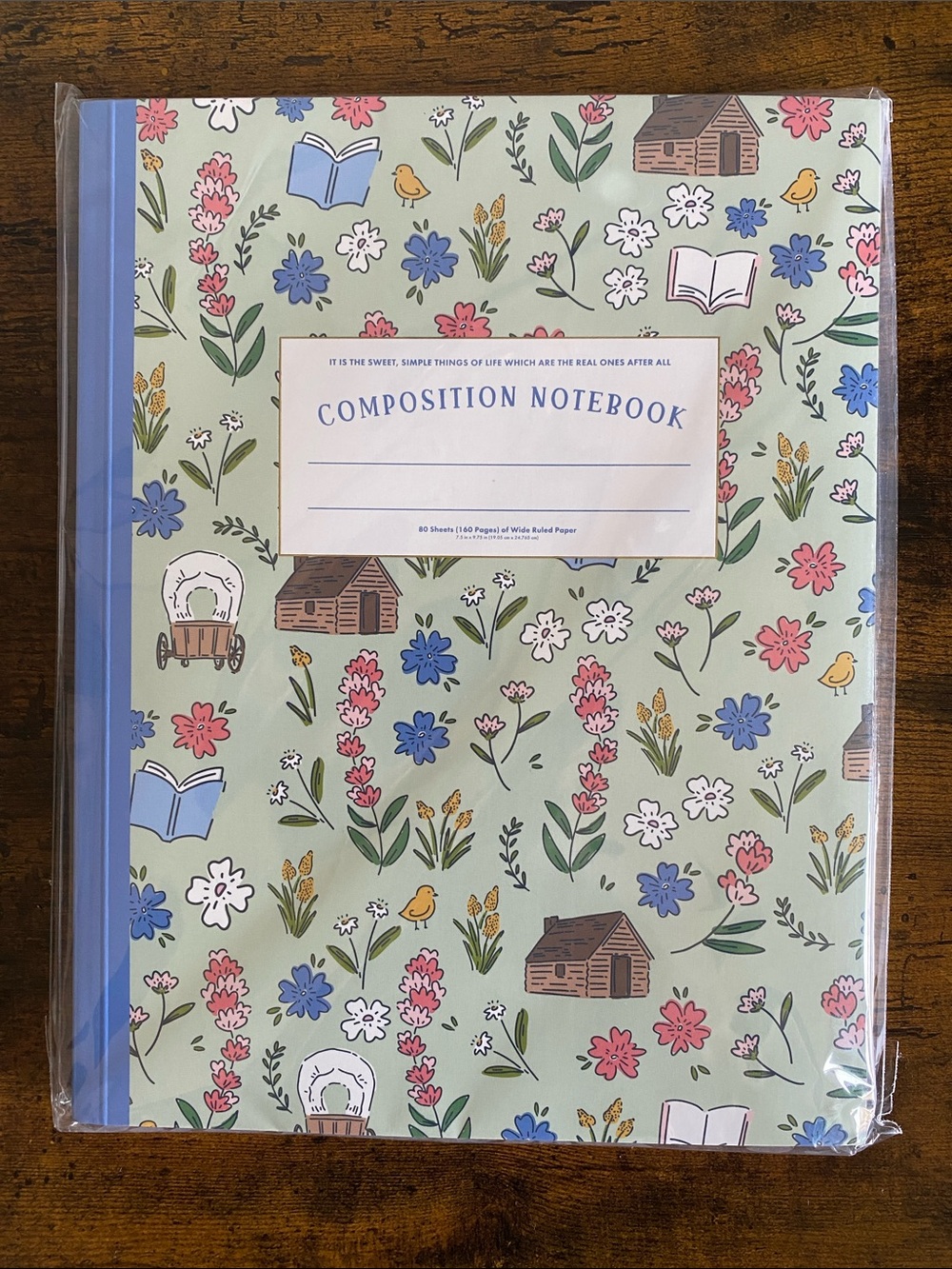 Little House on the Prairie Composition Notebook